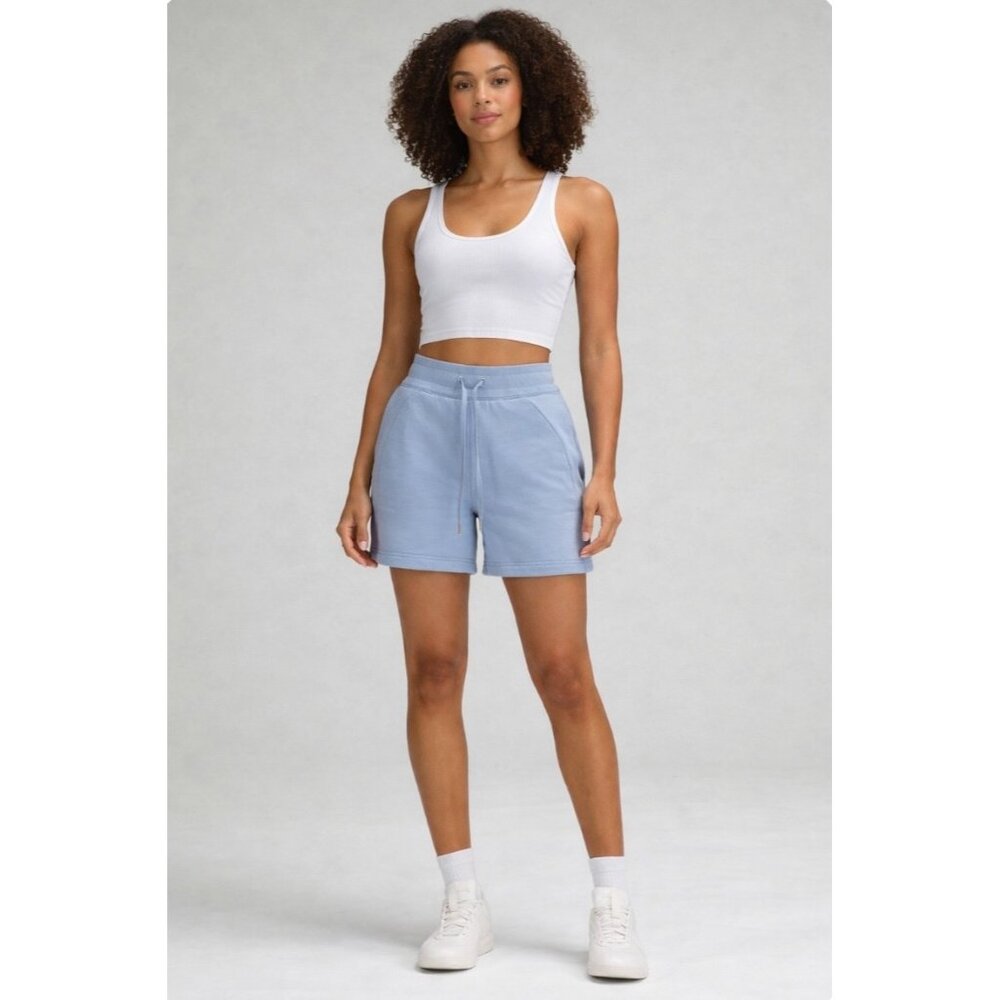 Lululemon Scuba High-Rise Short 5" Size 12 Blue
